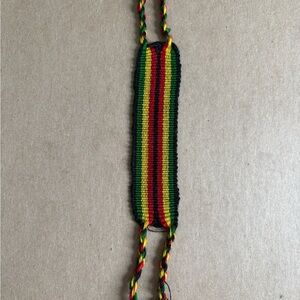 Striped Woven Bracelet